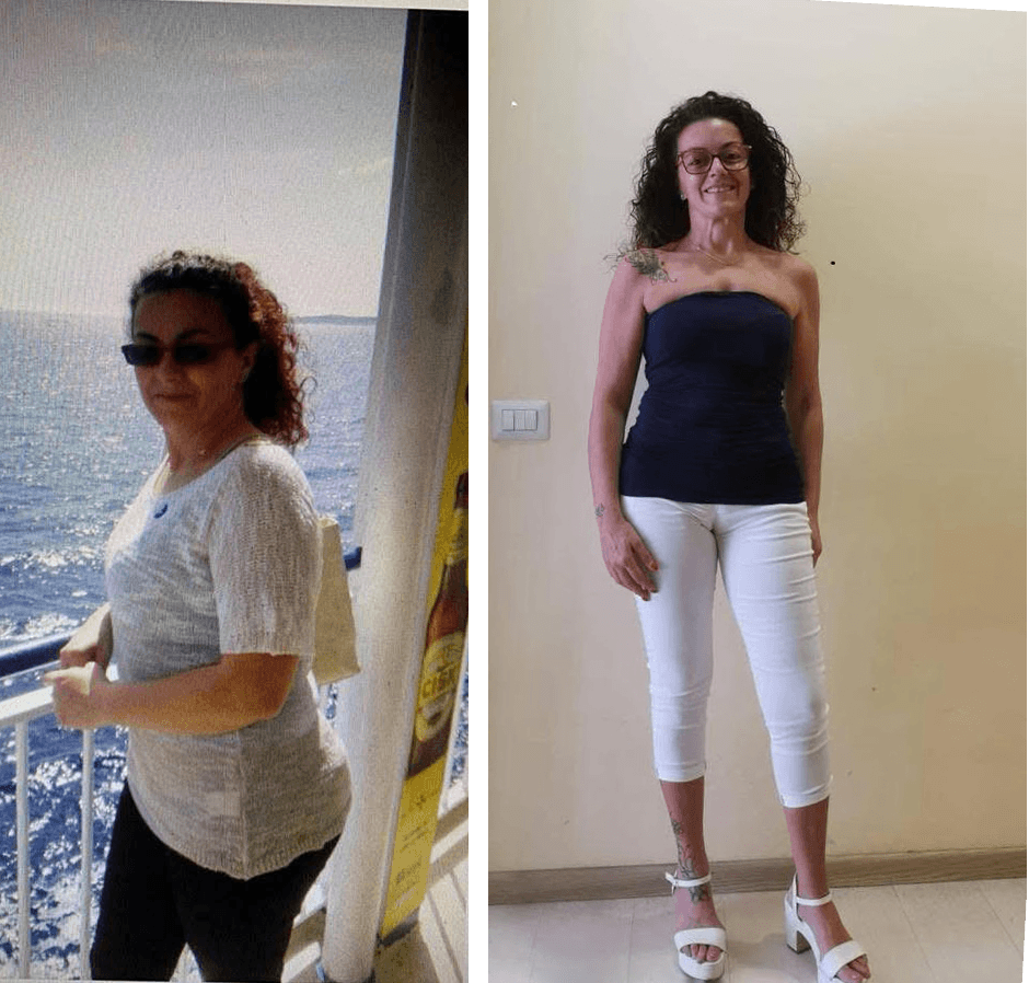 Jessica, meno 18 chilogrammi in quattro mesi